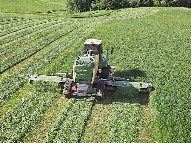 Krone predicts there will be gradual improvement in the farm-equipment market, Image supplied by Krone